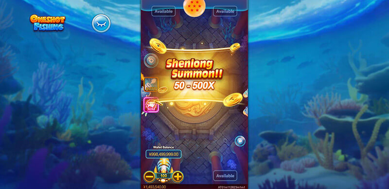 CQ9 Oneshot Fishing - Summon Shenlong