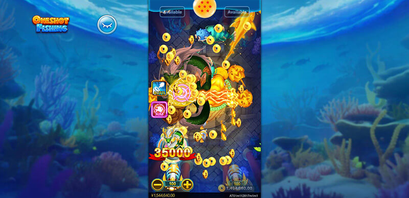 CQ9 Oneshot Fishing - Shenlong 350x Prize Big Win Bonus