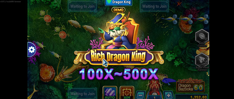 JDB Dragon Fishing 2 - Rich Dragon King 100X - 500X