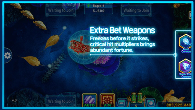 JDB Dragon Fishing - Extra Bet Weapons