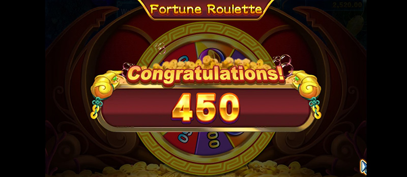 JDB Dragon Fishing - Fortune Roulette Big Win