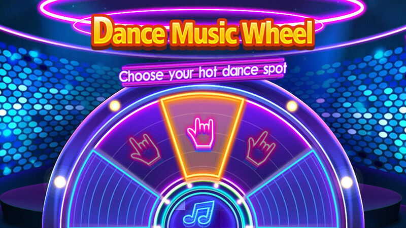 JDB Fishing Disco Paytable - Dance Music Wheel