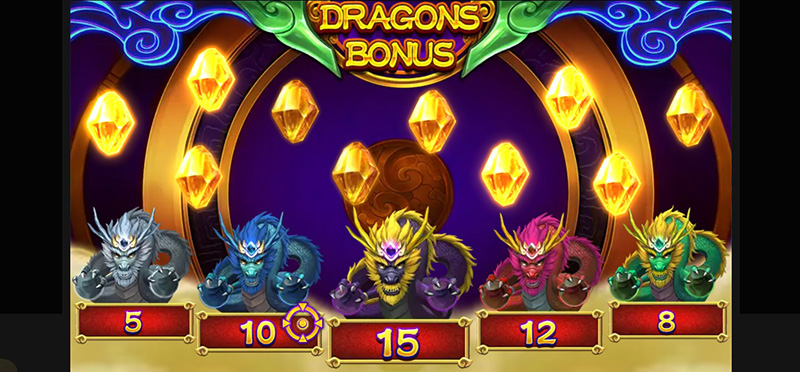 JDB Shade Dragons Fishing - Shade Dragons Bonus Game