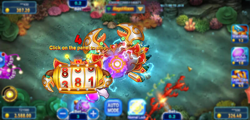 JILI All-Star Fishing - Crystal Crab Slot Machine Bonus