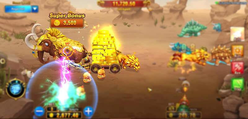 JILI Dinosaur Tycoon 2 Paytable - Golden Mammoth