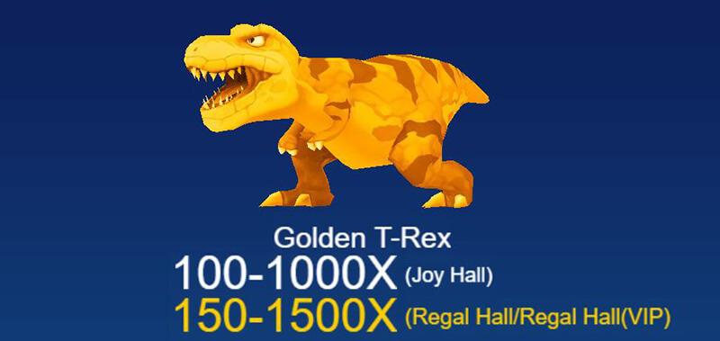 JILI Dinosaur Tycoon Paytable - Golden T-Rex