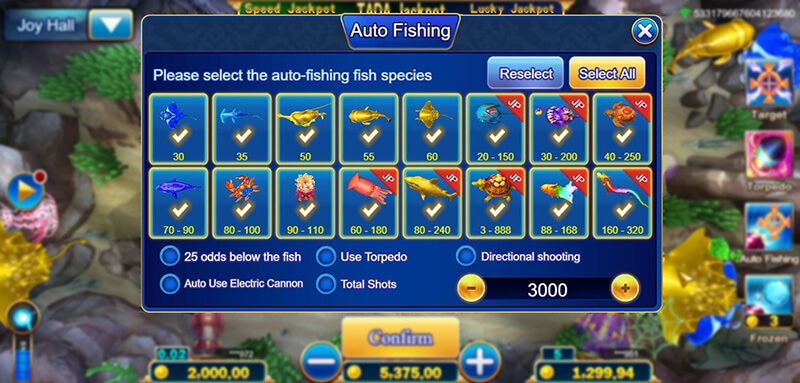 JILI Jackpot Fishing - Auto Fishing