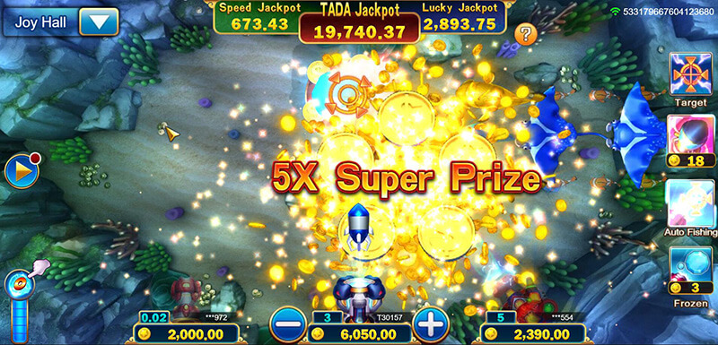 JILI Jackpot Fishing - 5X Super Prize