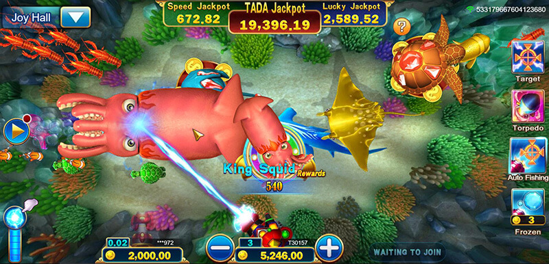 JILI Jackpot Fishing - King Squid Rewards