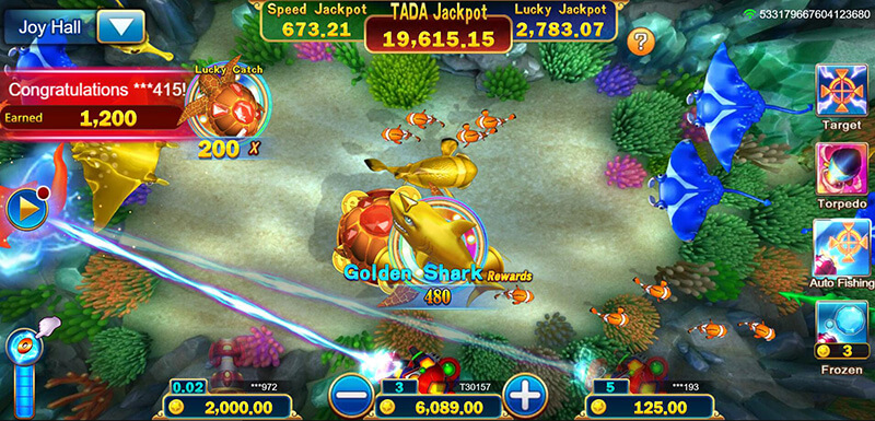 JILI Jackpot Fishing - Golden Shark Rewards