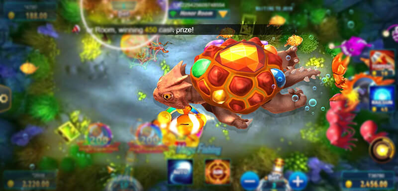 JILI Mega Fishing Paytable - Gem Turtle