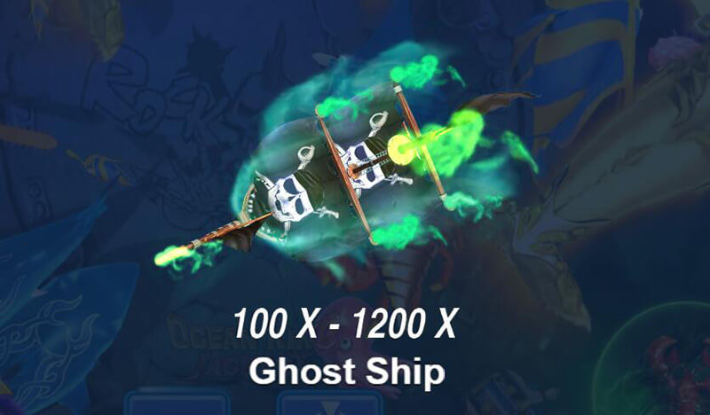 JILI Ocean King Jackpot Paytable - Ghost Ship