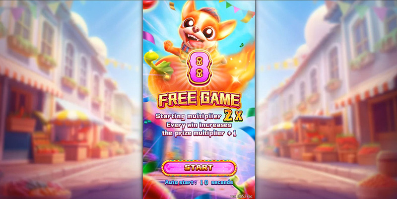 FC Chilihuahua Slot - 8 Free Spins Bonus Game