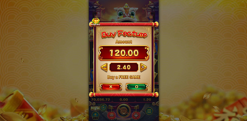 FC Chinese New Year 2 Slot - Feature Buy