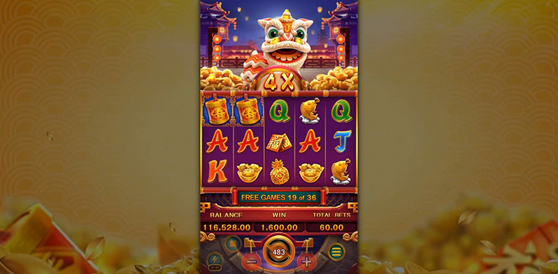 FC Chinese New Year 2 Slot - 36 Free Spins With 4x Multiplier