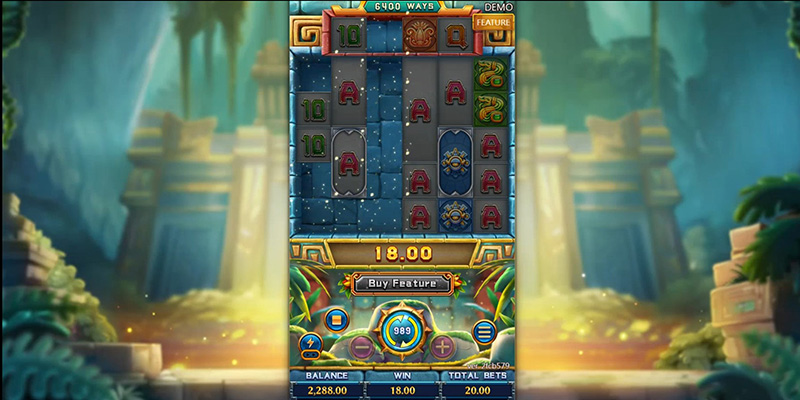 FC Legend Of Inca Slot - Cascading Reels