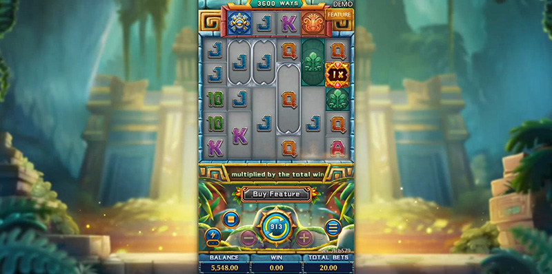 FC Legend Of Inca Slot - Silver Frames