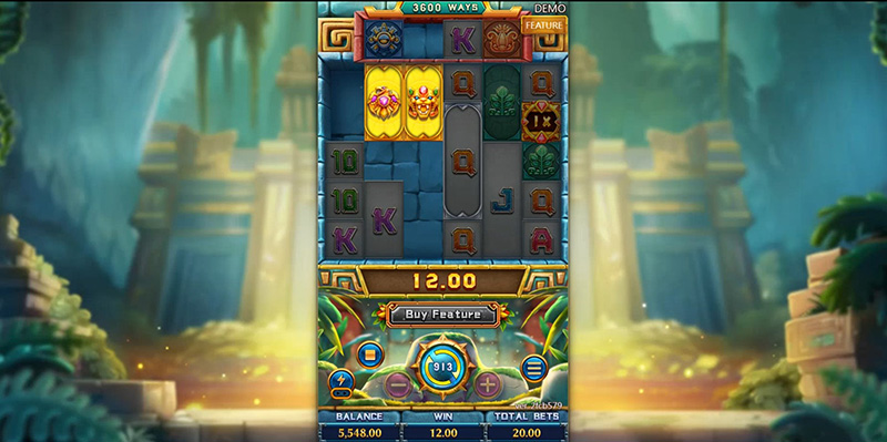 FC Legend Of Inca Slot - Golden Frame