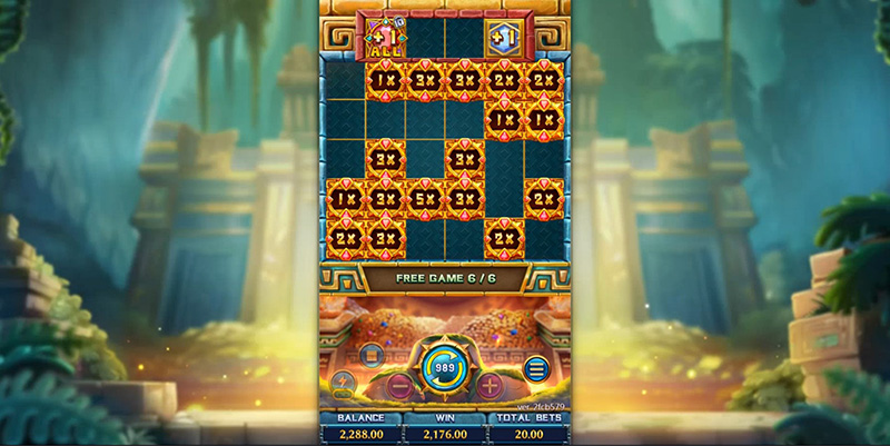 FC Legend Of Inca Slot - Scatter Symbols With Multipliers