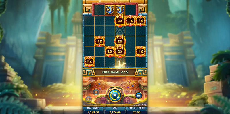 FC Legend Of Inca Slot - Blue Gem Feature