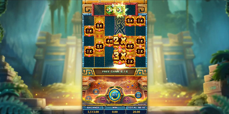 FC Legend Of Inca Slot - Green Gem Feature