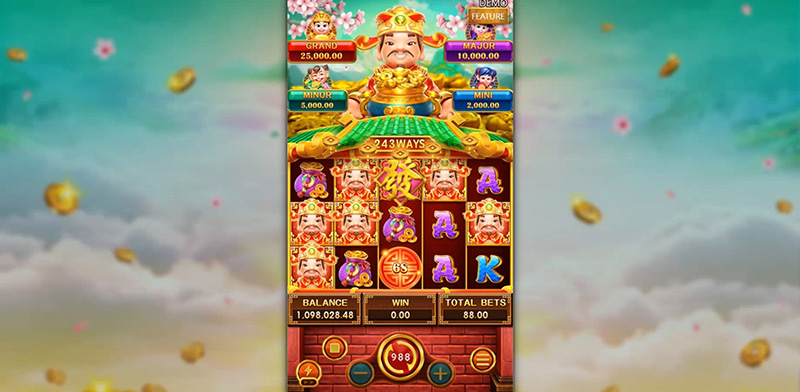 FC Lucky Fortunes Slot - Wild Symbols