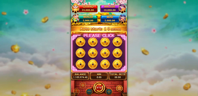 FC Lucky Fortunes Slot - 12 Golden Coins