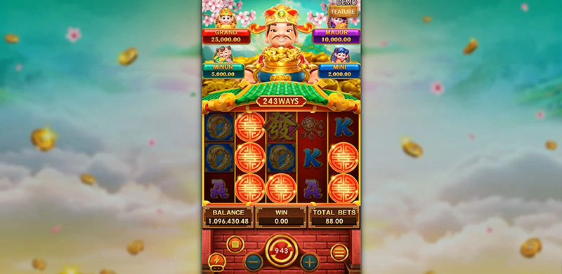 FC Lucky Fortunes Slot - Scatter Symbols