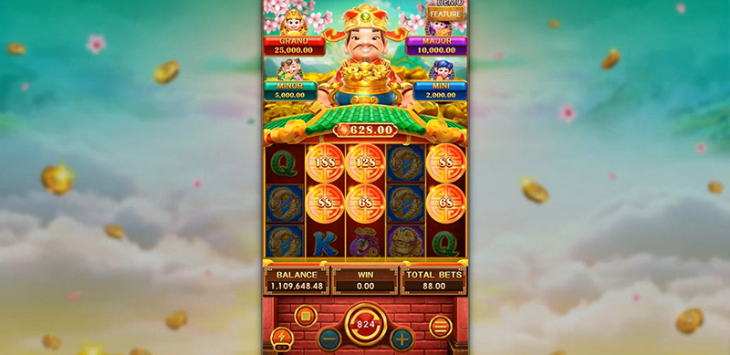 FC Lucky Fortunes Slot - Free Spins Bonus