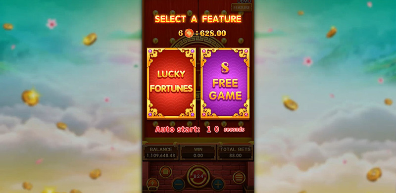 FC Lucky Fortunes Slot - 2 Bonus Game For The Free Spins.