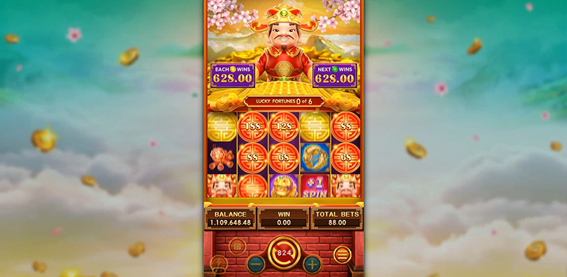 FC Lucky Fortunes Slot - Lucky Fortunes Feature