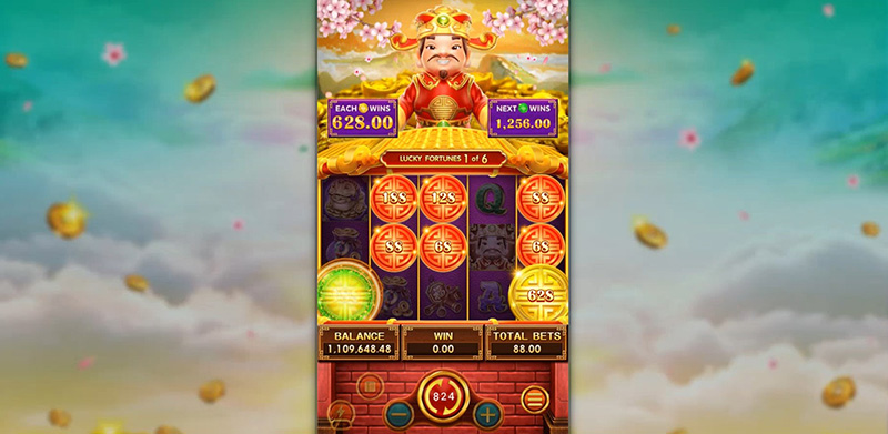 FC Lucky Fortunes Slot - Golden Symbol