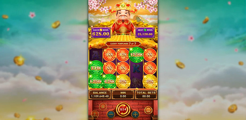 FC Lucky Fortunes Slot - Green Symbol