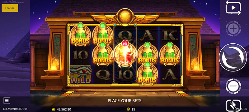 JDB Egypt Treasure Slot - Free Spin Bonus