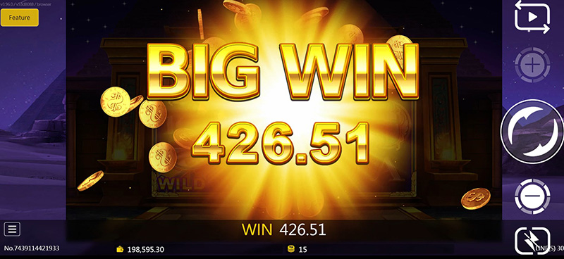 JDB Egypt Treasure Slot - Big Win