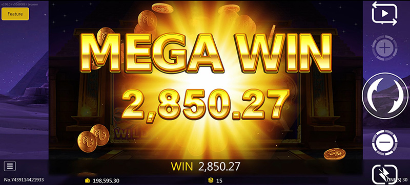 JDB Egypt Treasure Slot - Mega Win