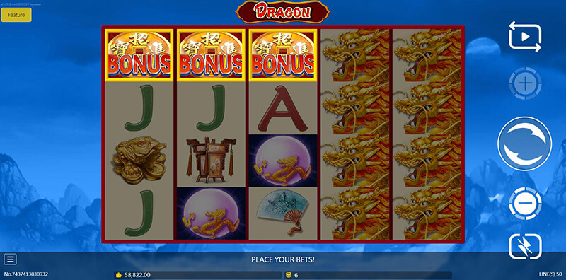 JDB Lucky Dragons Slot - Free Spins Bonus