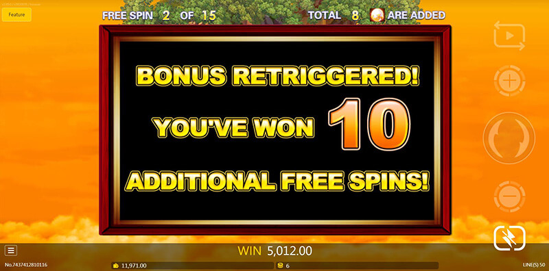 JDB Lucky Dragons Slot - Additional 10 Free Spins