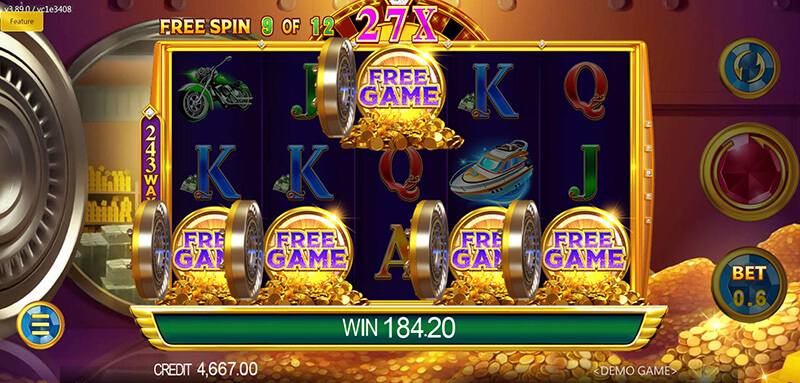 JDB Moneybags Man 2 Slot - Retriggered Free Spins Bonus Symbol