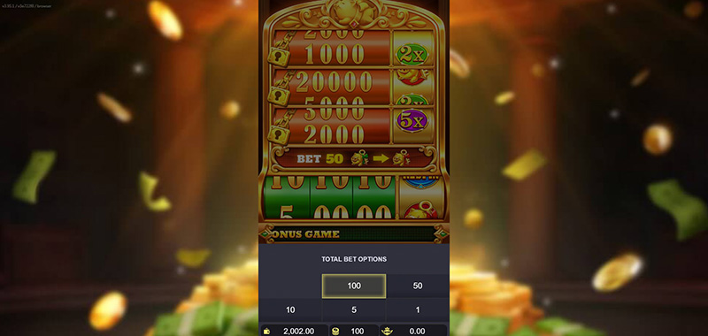 JDB Piggy Bank Slot - 5 Different Bet Levels Available