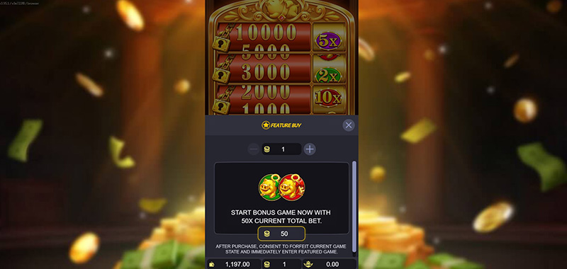 JDB Piggy Bank Slot - Feature Buy