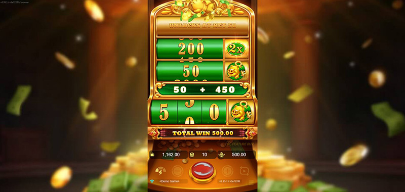 JDB Piggy Bank Slot - Green Piggy, Red Piggy