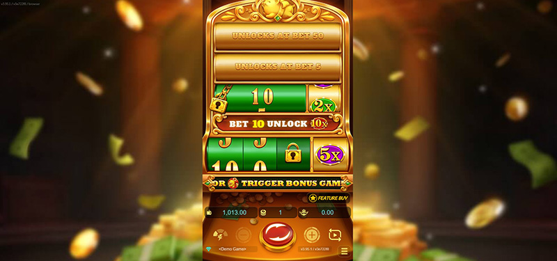 JDB Piggy Bank Slot - Bet 1 credit to play reel 1 and 2 and special reel