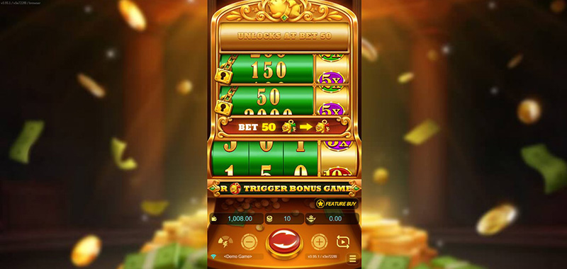 JDB Piggy Bank Slot - Bet 10 credits to play reel 1 and 2 and 3 and special reel