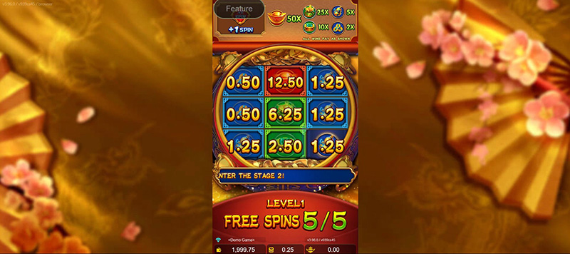 JDB Treasure Bowl Slot - The First Stage Will End And Trigger Stage 2 With 1 Free Spin