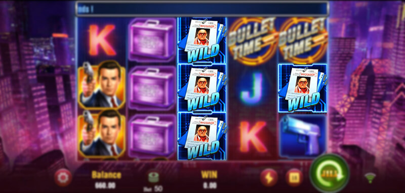 JILI Agent Ace Slot - Symbols Transforming Into Wild Symbols