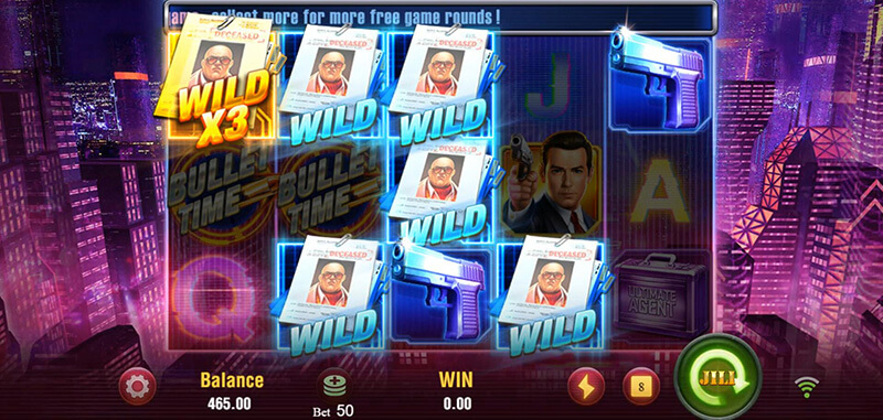 JILI Agent Ace Slot - Wild Symbol With Triple Multiplier