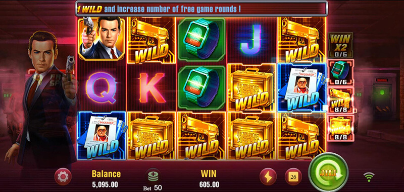 JILI Agent Ace Slot - Golden Wild Symbols