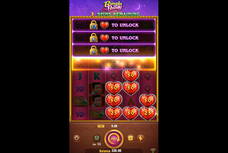 JILI Bangla Beauty Slot - Free Spins Bonus Unlock 5x5 Layout