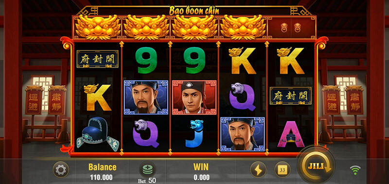 JILI Bao Boon Chin Slot - 4 Scatter Symbols 11 Free Spins